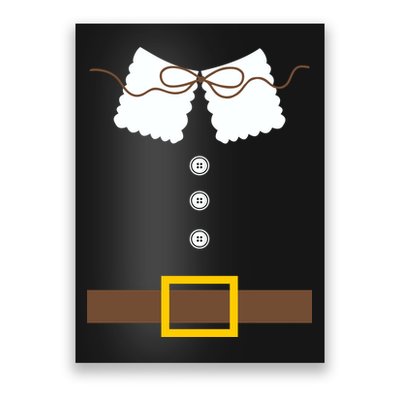 Thanksgiving Pilgrim Costume Poster