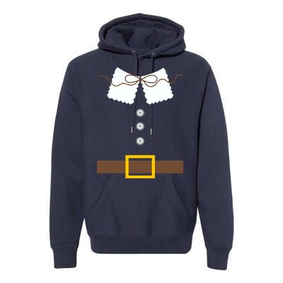 Thanksgiving Pilgrim Costume Premium Hoodie