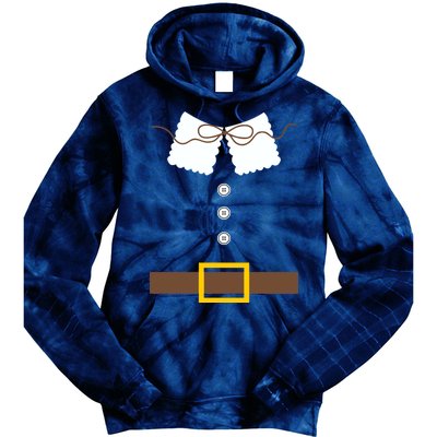 Thanksgiving Pilgrim Costume Tie Dye Hoodie