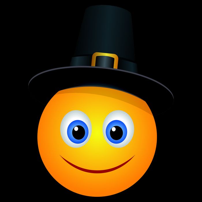 Thanksgiving Pilgrim Emoji Smiley City Backpack