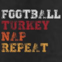 Thanksgiving Schedule Football Turkey Nap Repeat Adult Drive Performance Visor