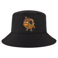 Thanksgiving T-Rex Pilgrim Cool Comfort Performance Bucket Hat