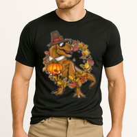 Thanksgiving T-Rex Pilgrim Cooling Performance Crew T-Shirt