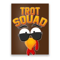 Thanksgiving Trot Squad Turkey Poster