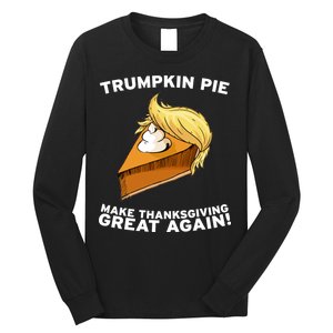 Thanksgiving Trumpkin Pie Long Sleeve Shirt