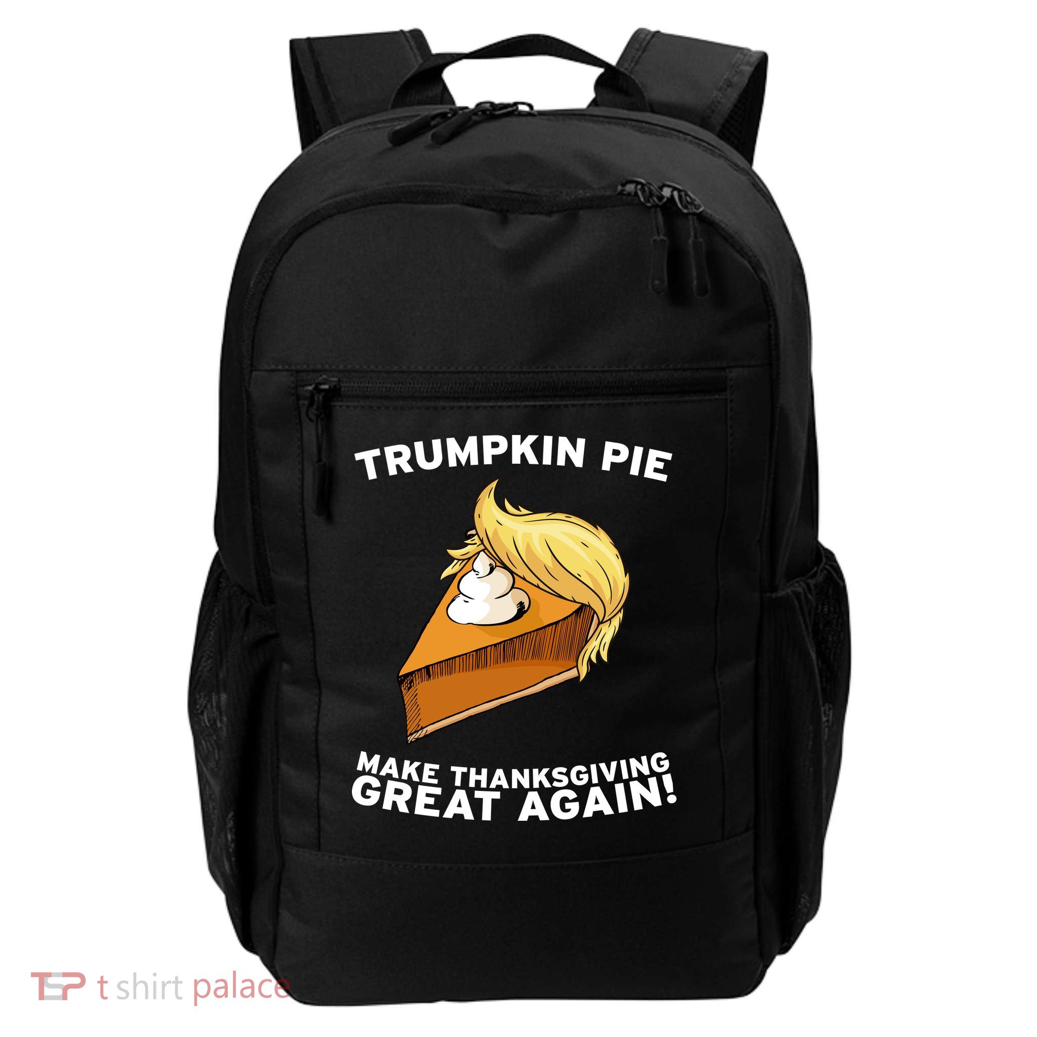 Thanksgiving Trumpkin Pie Daily Commute Backpack