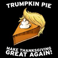 Thanksgiving Trumpkin Pie Backpack