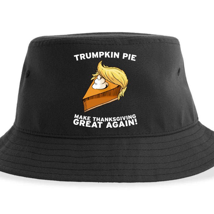 Thanksgiving Trumpkin Pie Sustainable Bucket Hat