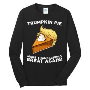 Thanksgiving Trumpkin Pie Tall Long Sleeve T-Shirt