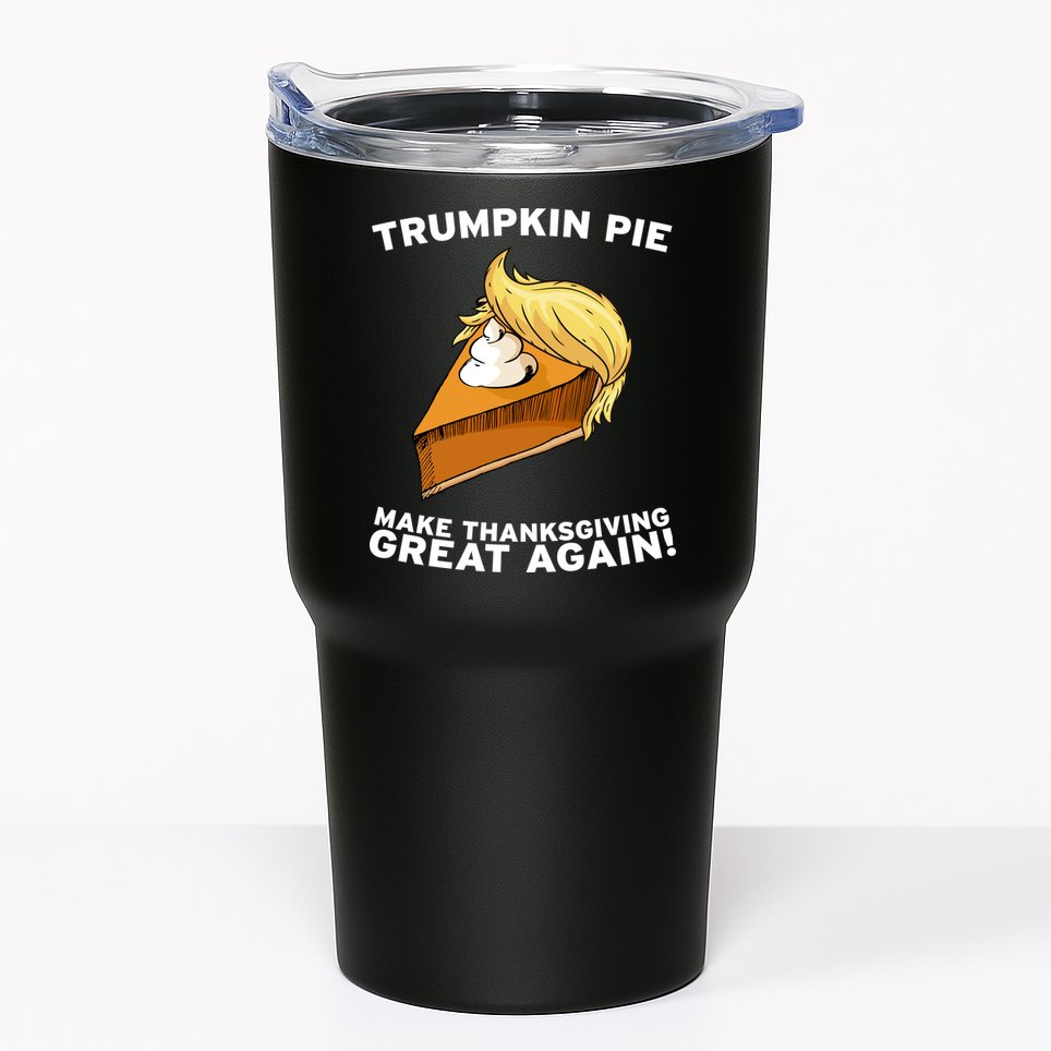 Thanksgiving Trumpkin Pie Tumbler