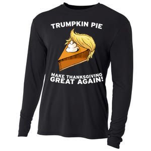 Thanksgiving Trumpkin Pie Cooling Performance Long Sleeve Crew