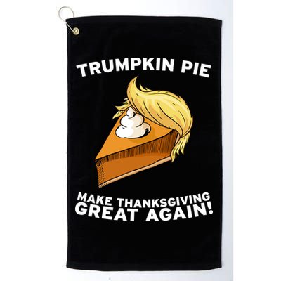 Thanksgiving Trumpkin Pie Golf Towel
