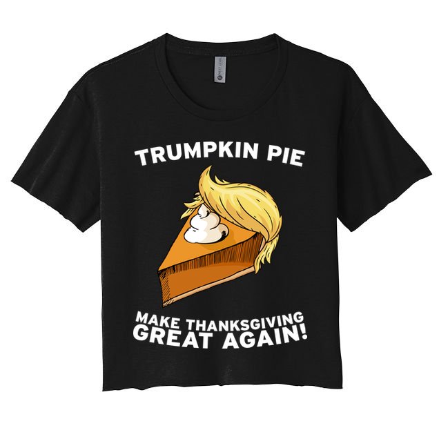 Thanksgiving Trumpkin Pie Crop Top