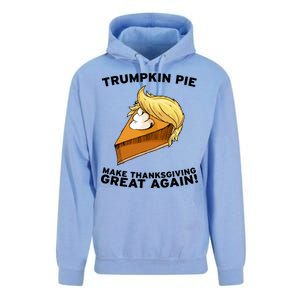 Thanksgiving Trumpkin Pie Unisex Surf Hoodie