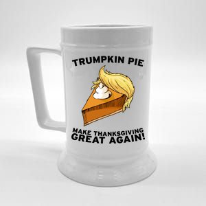 Thanksgiving Trumpkin Pie Beer Stein