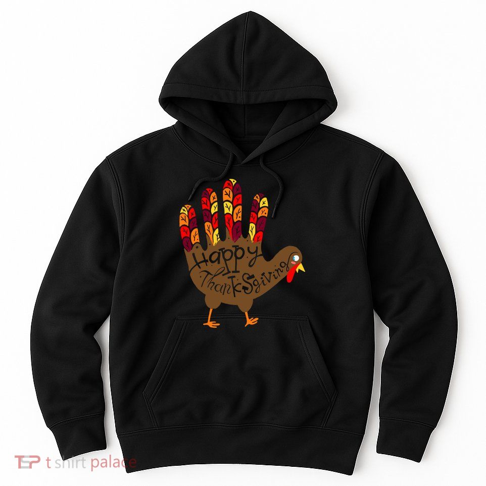 Thanksgiving Turkey Hand Hoodie