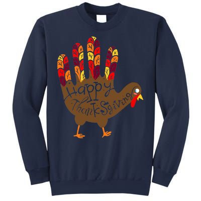 Thanksgiving Turkey Hand Sweatshirt