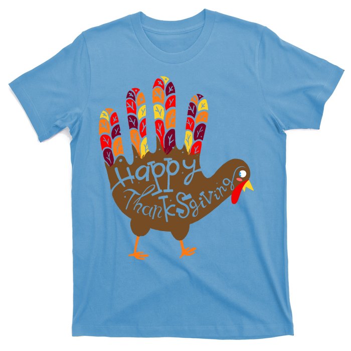 Thanksgiving Turkey Hand T-Shirt