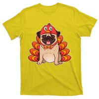 Thanksgiving Turkey Pug T-Shirt