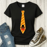 Thanksgiving Turkey Tie Womens T-Shirt