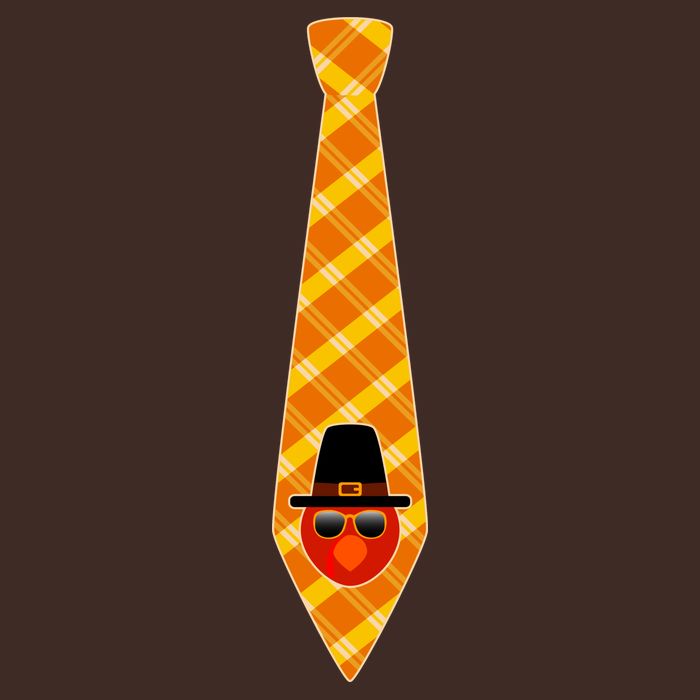 Thanksgiving Turkey Tie Beanie