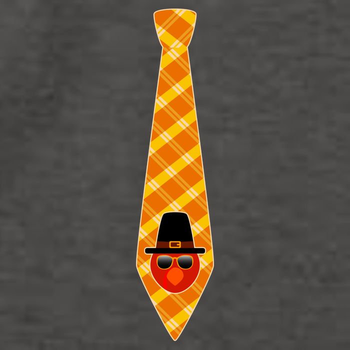 Thanksgiving Turkey Tie Vector Backpack