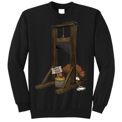 Thanksgiving Turkey Tricked Free Feed Funny Sweatshirt