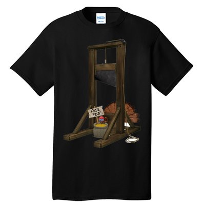 Thanksgiving Turkey Tricked Free Feed Funny Tall T-Shirt