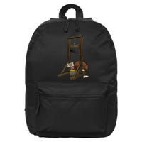 Thanksgiving Turkey Tricked Free Feed Funny 16 in Basic Backpack