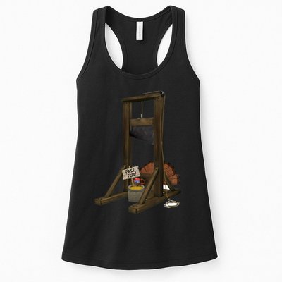 Thanksgiving Turkey Tricked Free Feed Funny Womens Tank Top
