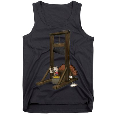 Thanksgiving Turkey Tricked Free Feed Funny Tank Top