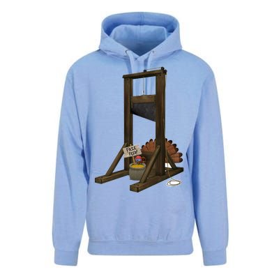 Thanksgiving Turkey Tricked Free Feed Funny Unisex Surf Hoodie