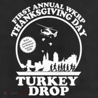 Thanksgiving WKRP Turkey Drop 11oz C Handle Ceramic Mug