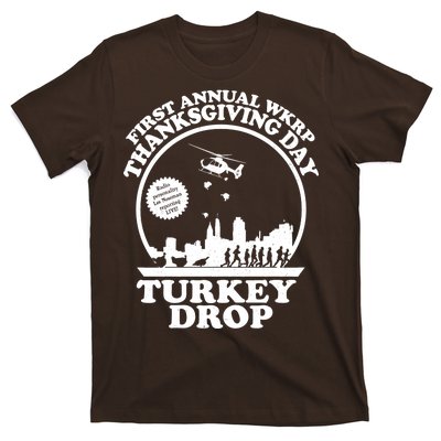 Thanksgiving WKRP Turkey Drop T-Shirt