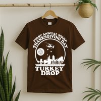 Thanksgiving WKRP Turkey Drop T-Shirt