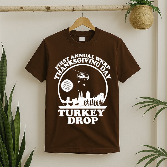 Thanksgiving WKRP Turkey Drop T-Shirt
