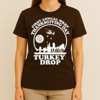 Thanksgiving WKRP Turkey Drop T-Shirt