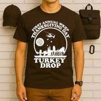 Thanksgiving WKRP Turkey Drop T-Shirt
