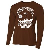 Thanksgiving WKRP Turkey Drop Cooling Performance Long Sleeve Crew