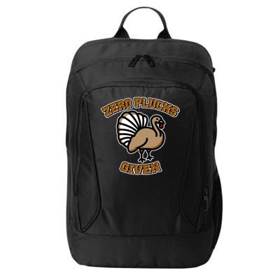 Thanksgiving Zero Plucks Given Turkey City Backpack