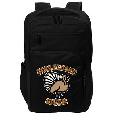Thanksgiving Zero Plucks Given Turkey Impact Tech Backpack
