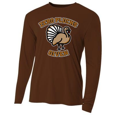 Thanksgiving Zero Plucks Given Turkey Cooling Performance Long Sleeve Crew