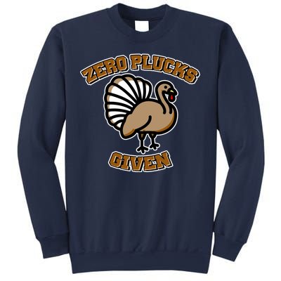 Thanksgiving Zero Plucks Given Turkey Sweatshirt