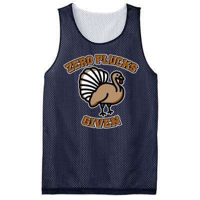 Thanksgiving Zero Plucks Given Turkey Mesh Reversible Basketball Jersey Tank