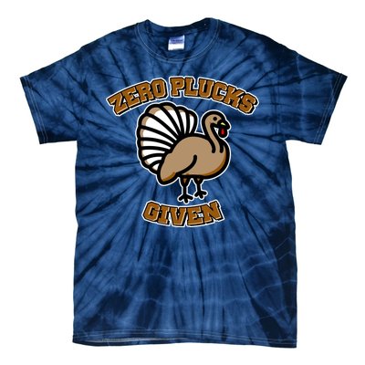 Thanksgiving Zero Plucks Given Turkey Tie-Dye T-Shirt