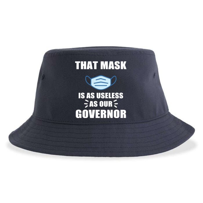 That Mask Is As Useless As Your Governor Sustainable Bucket Hat