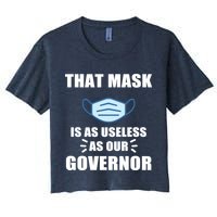 That Mask Is As Useless As Your Governor Crop Top