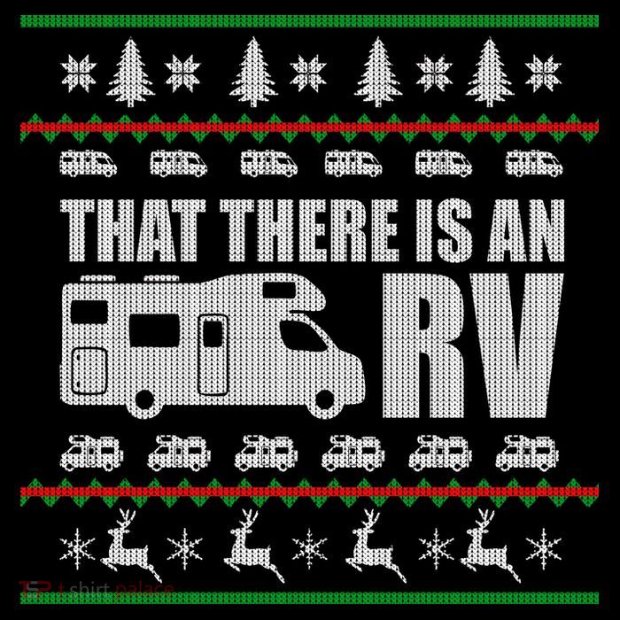 That There Is An RV Ugly Christmas Impact Tech Backpack
