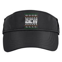 That There Is An RV Ugly Christmas Adult Drive Performance Visor
