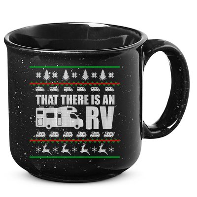 That There Is An RV Ugly Christmas 15oz Campfire Ceramic Mug